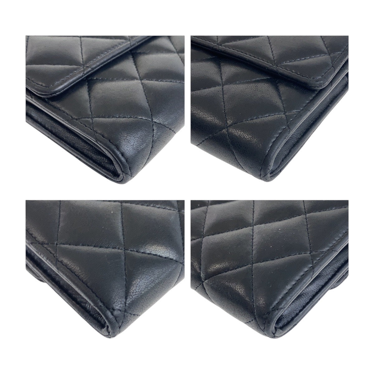 Chanel Matelassé Lambskin Long Wallet