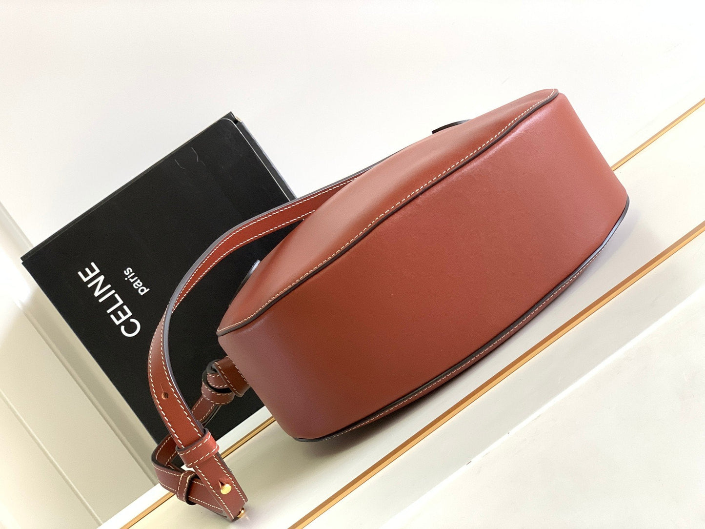 Top Quality BesaTop Quality Noeuds Francais Bag Brown For Women 10in/25cm 199823EI5.19TK