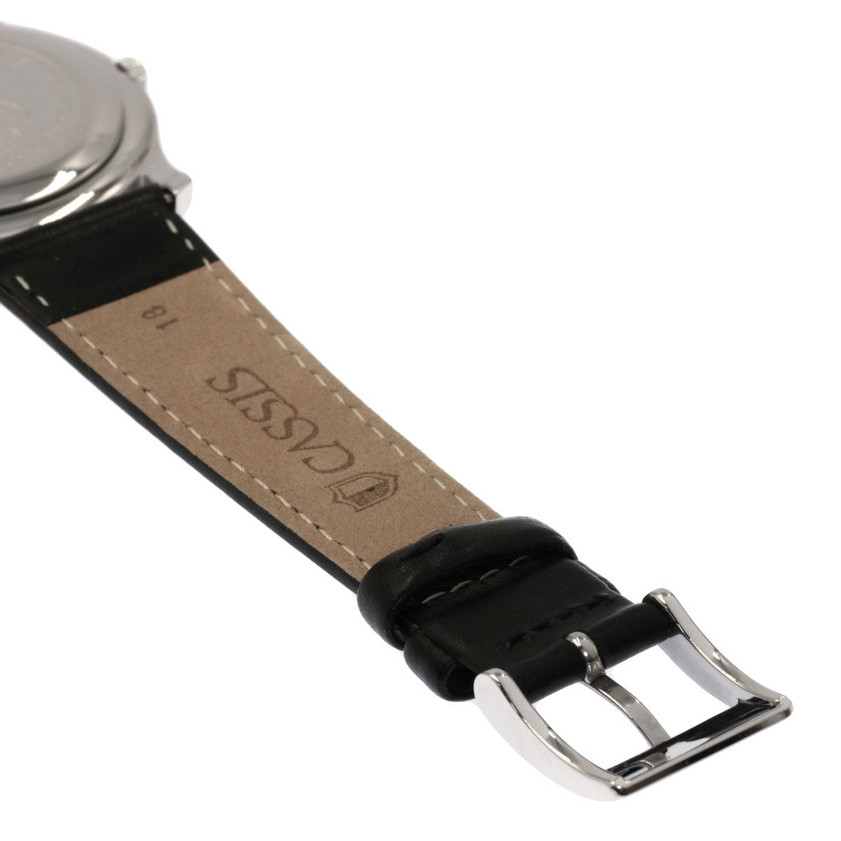 GUCCI Watches Quartz Stainless Steel, Leather black 5500M black dial mens  d