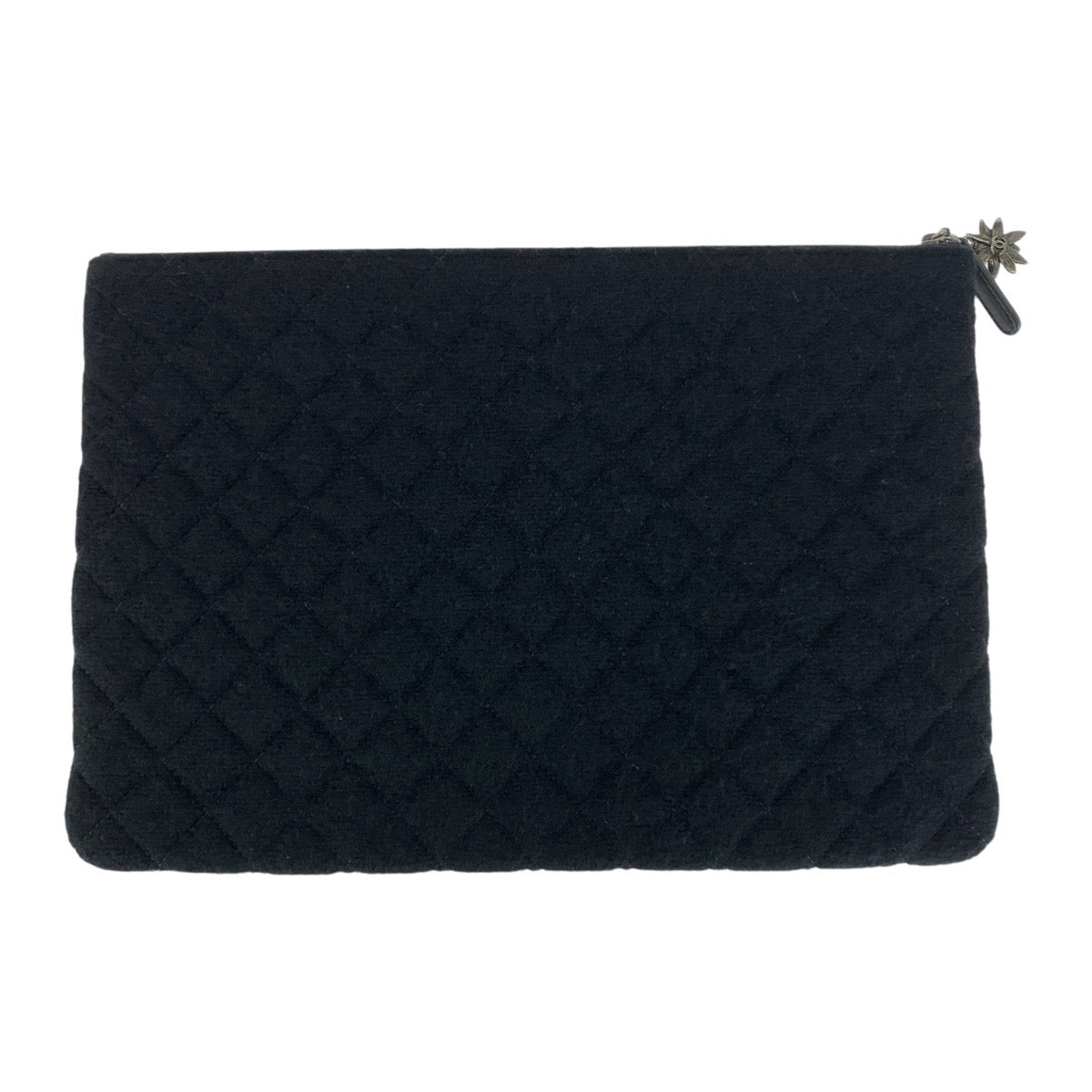 Chanel Coco Mark Tweed Clutch Bag