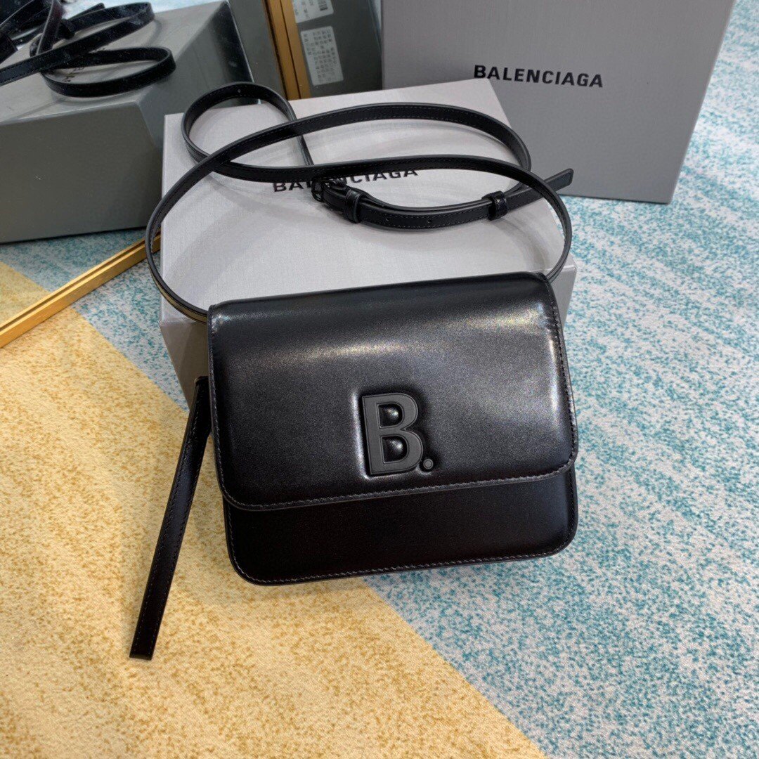 Top Quality Bolso Bandolera B In Black, For Women,  Bags 7in/18cm