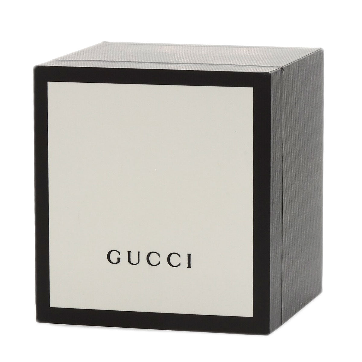 GUCCI Watches Quartz 5500M Stainless Steel , Stainless Steel Silver Round face black dial mens  d