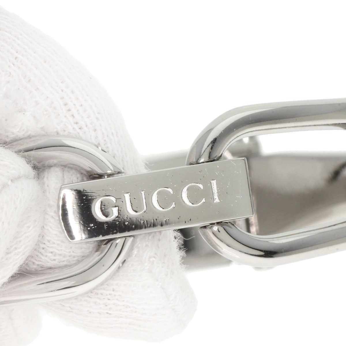 GUCCI Watches Quartz Stainless Steel , Stainless Steel Silver 1500L Pink shell dial Women  d