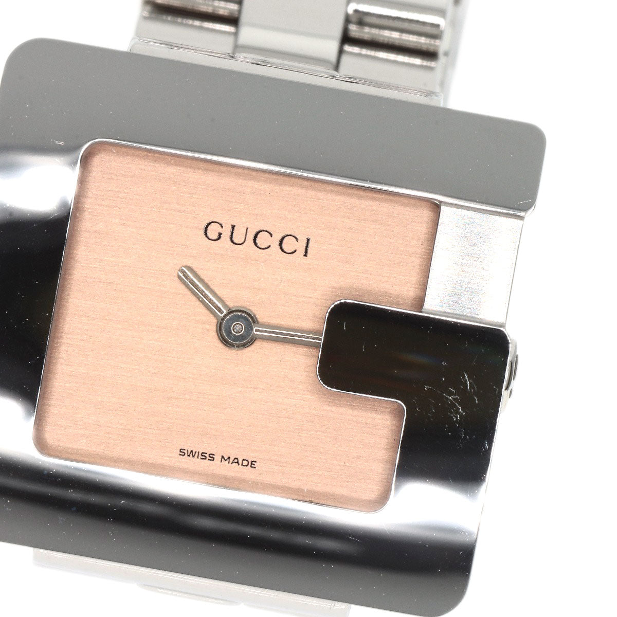 GUCCI Watches Quartz Stainless Steel , Stainless Steel Silver 3600L Orange dial Women  d