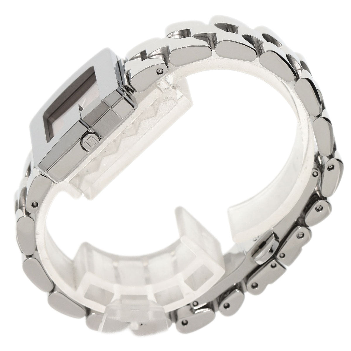 GUCCI Watches Quartz Stainless Steel , Stainless Steel Silver 3600L Orange dial Women  d
