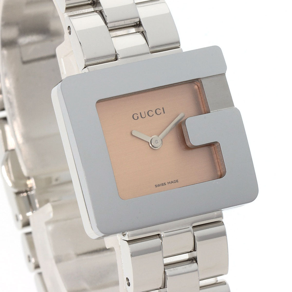 GUCCI Watches Quartz Stainless Steel , Stainless Steel Silver 3600L Orange dial Women  d