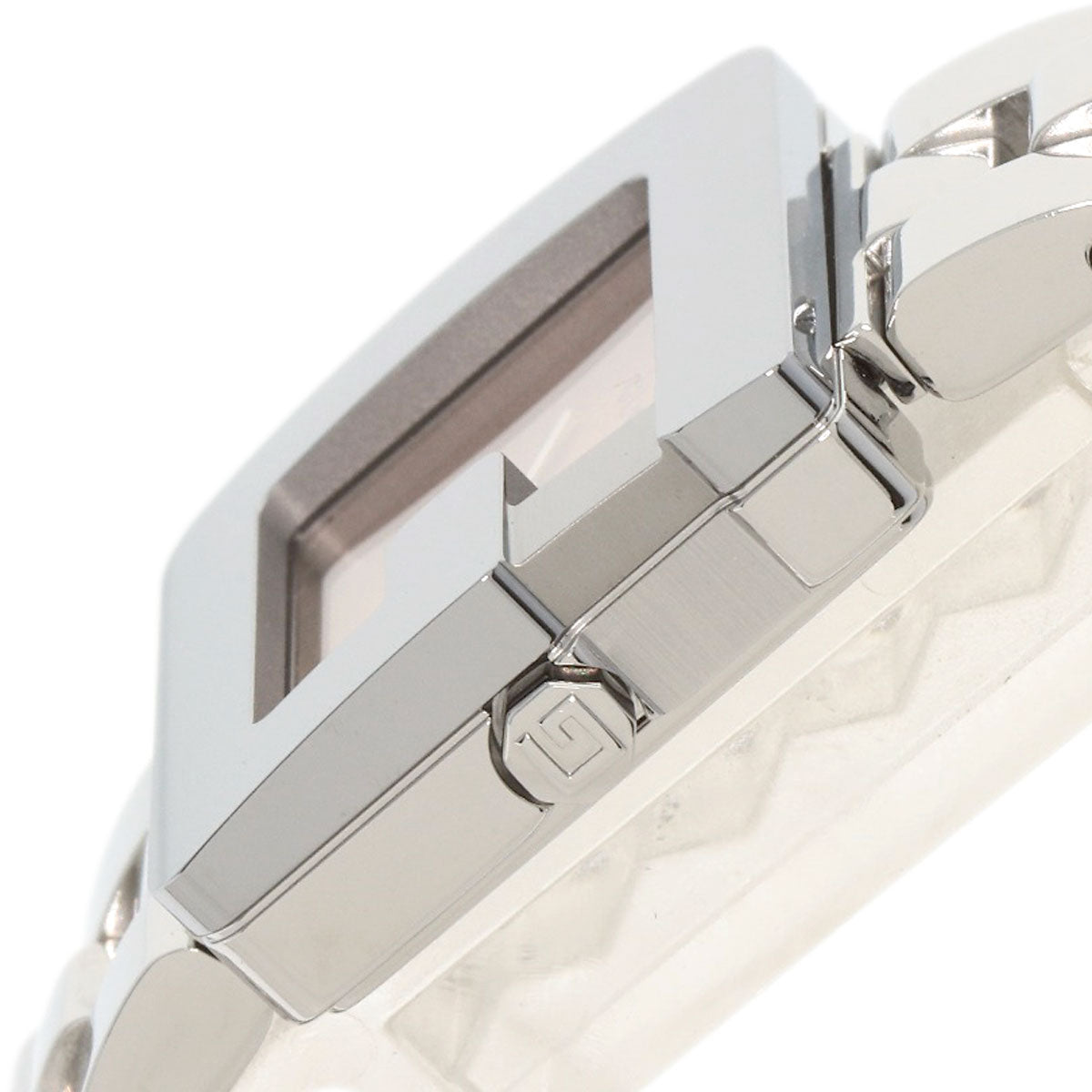 GUCCI Watches Quartz Stainless Steel , Stainless Steel Silver 3600L Orange dial Women  d