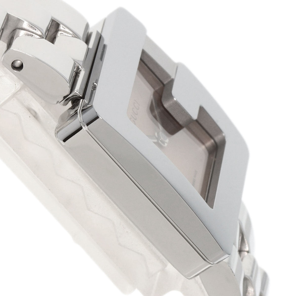 GUCCI Watches Quartz Stainless Steel , Stainless Steel Silver 3600L Orange dial Women  d