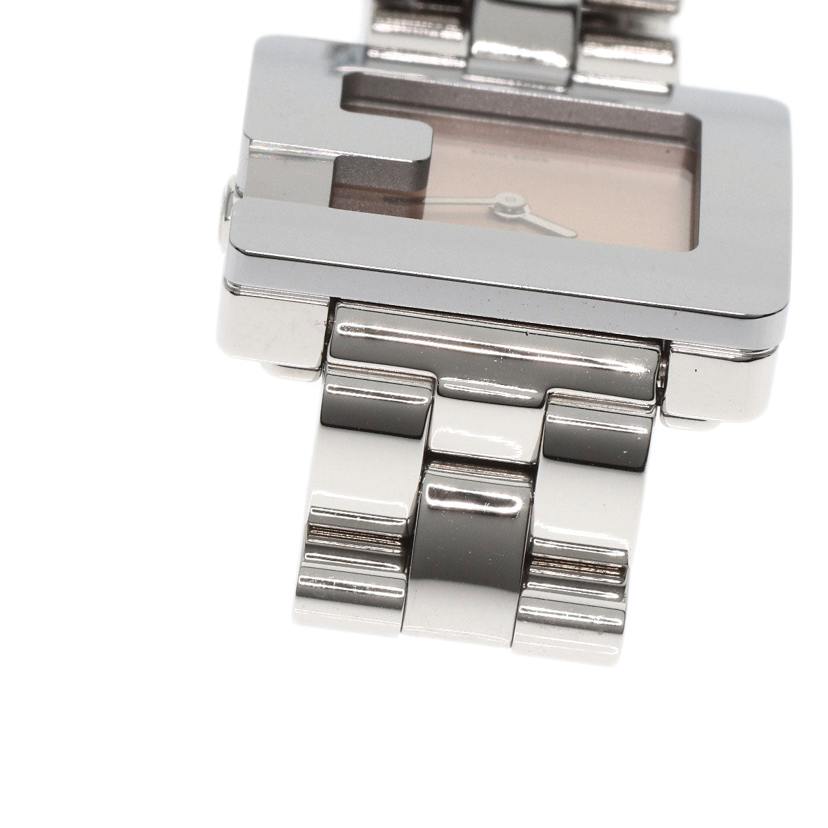 GUCCI Watches Quartz Stainless Steel , Stainless Steel Silver 3600L Orange dial Women  d