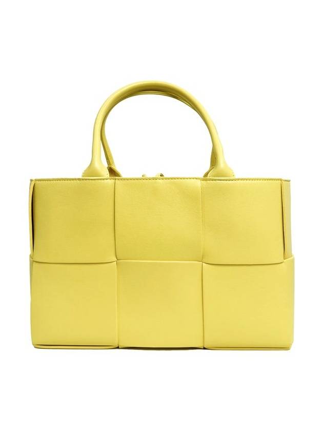 Luxury Bottega Veneta S BV Intrecciato Arco Leather Tote Bag Small Sherbet