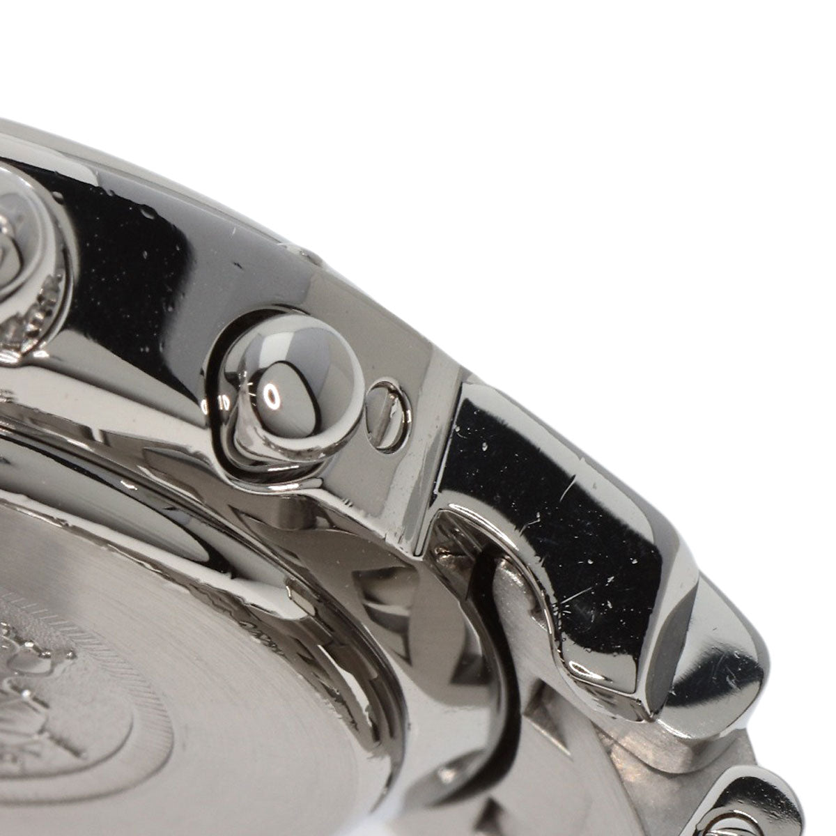 HERMES Watches Quartz CL1.310 Stainless Steel , Stainless Steel Silver Clipper Chronograph blue dial Women  d