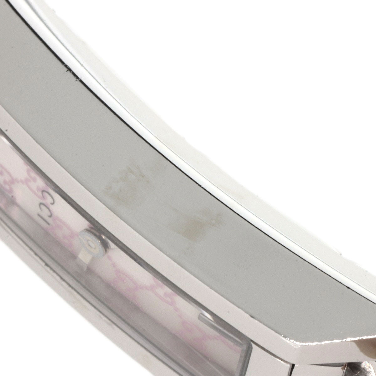 GUCCI Watches Quartz YA110 Stainless Steel , Stainless Steel Silver GG White shell dial Women  d