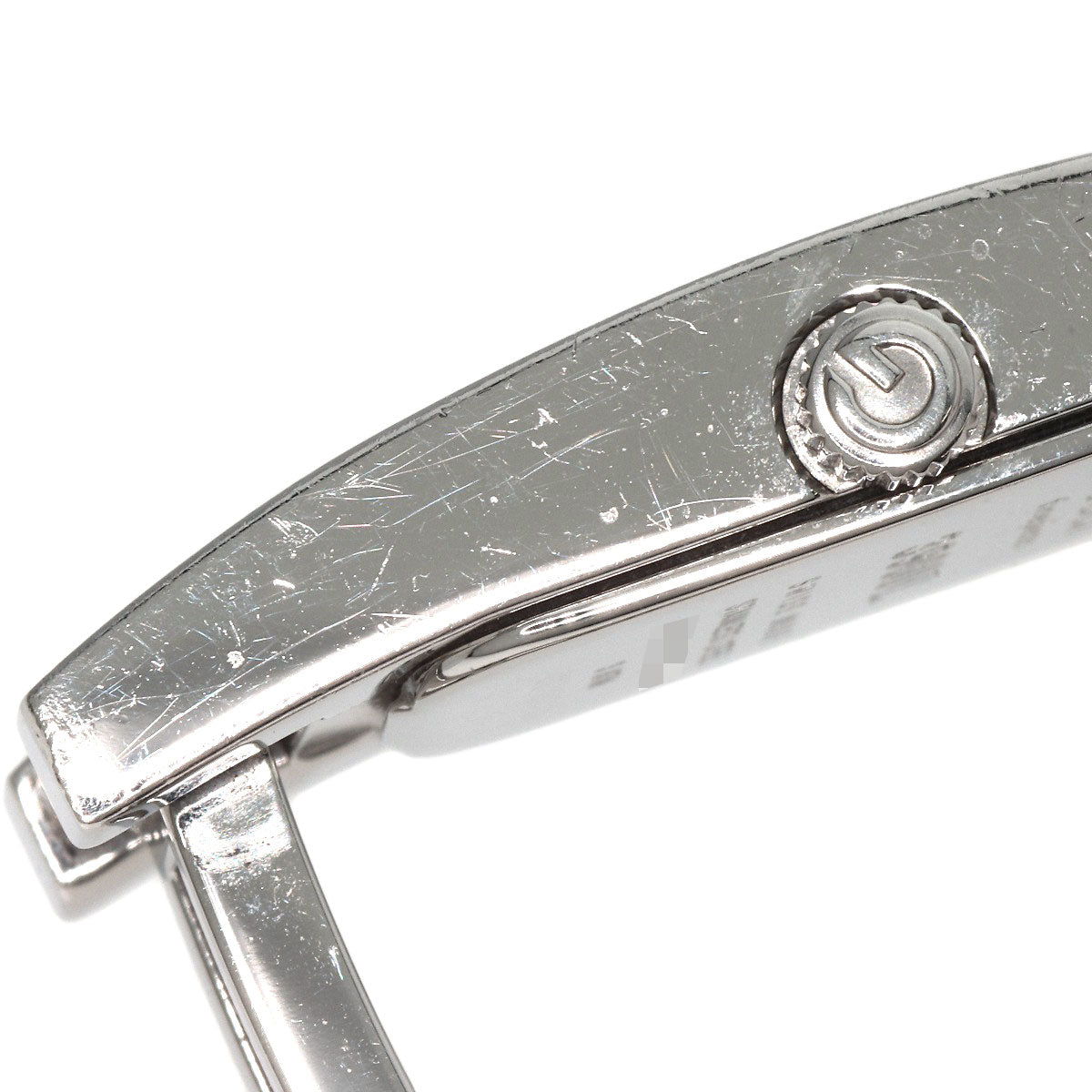 GUCCI Watches Quartz 3900L Stainless Steel , Stainless Steel Silver Square face gray dial Women  d