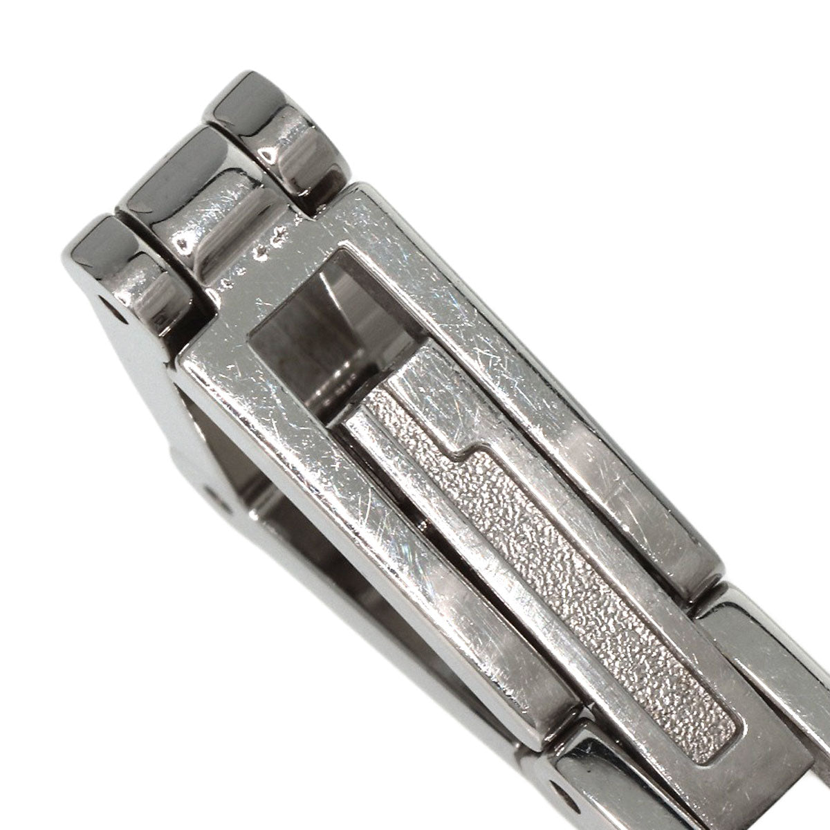 GUCCI Watches Quartz 3900L Stainless Steel , Stainless Steel Silver Square face gray dial Women  d