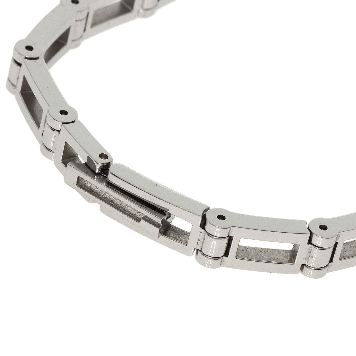 GUCCI Watches Quartz 3900L Stainless Steel , Stainless Steel Silver Square face gray dial Women  d