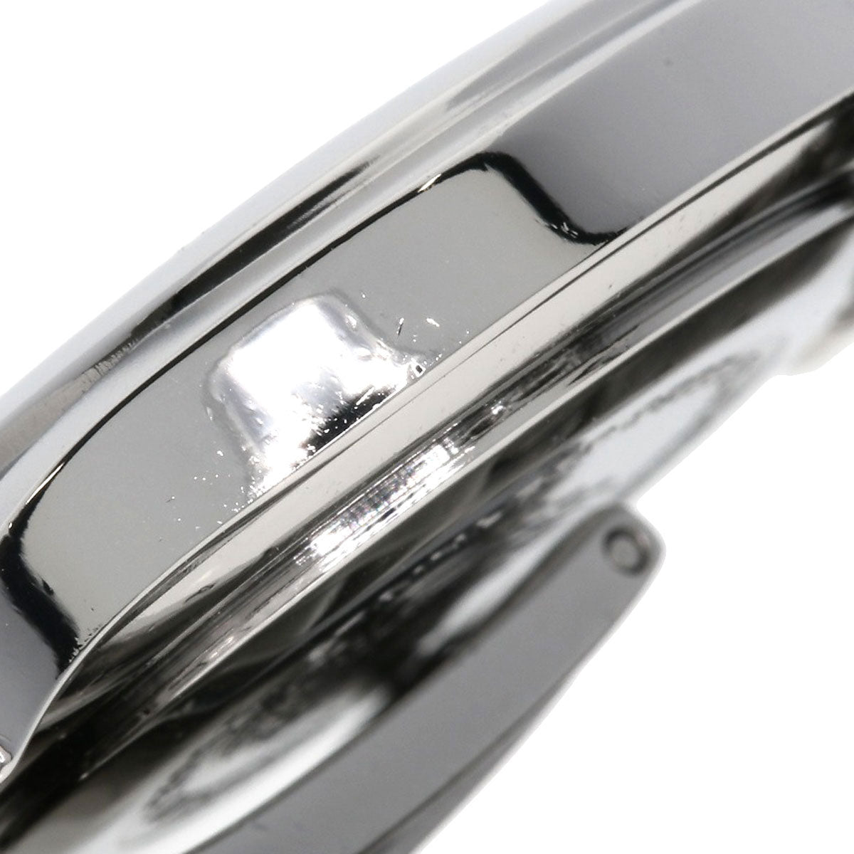 GUCCI Watches Quartz 5500L Stainless Steel , Stainless Steel Silver Round face Silver dial Women  d