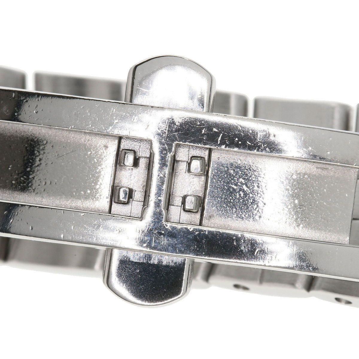 GUCCI Watches Quartz 5500L Stainless Steel , Stainless Steel Silver Round face Silver dial Women  d
