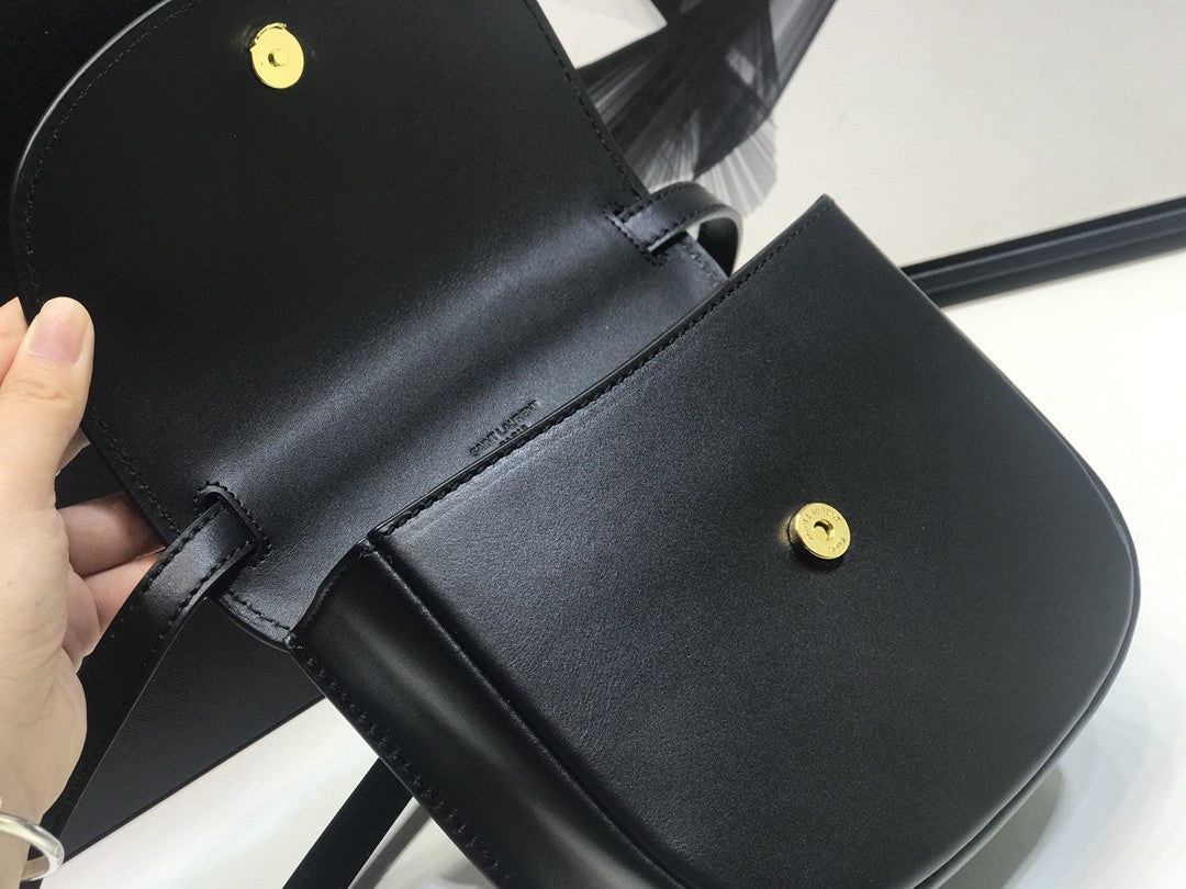 Top Quality Kaia MeTop Qualityum Shoulder Bag Black For Women 8.5in/22cm YSL P00483797