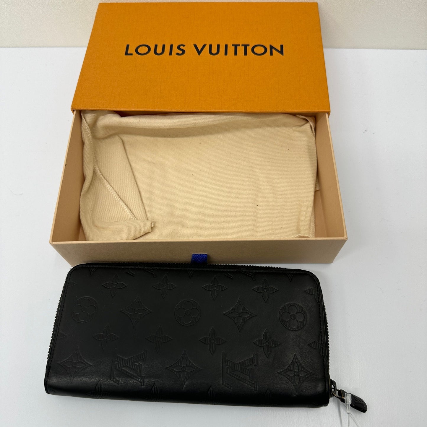 Louis Vuitton Shadow Zippy Long Wallet Vertical Black lv5524kk