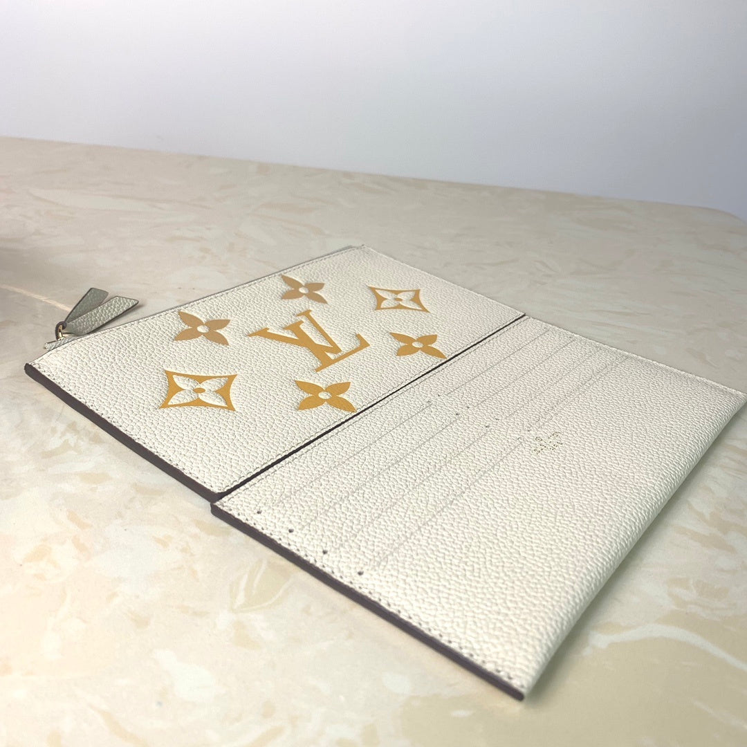 Top Quality Monogram Empreinte Pochette 21cm White