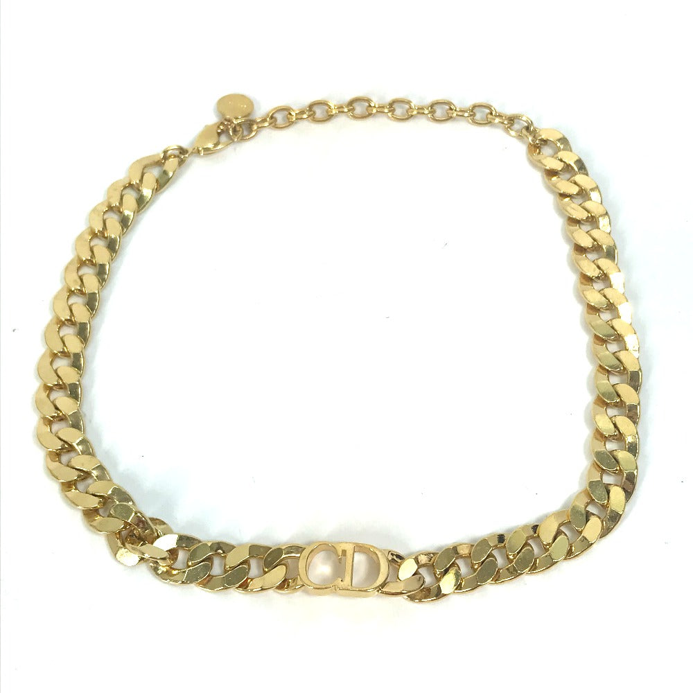 Christian Dior Necklace metal gold Danse  Etoile Choker mens