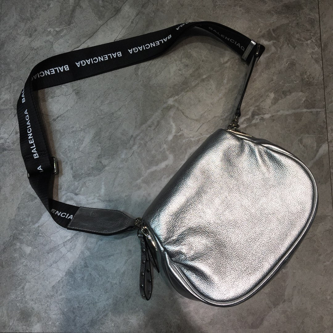 Top Quality Sling Bag In Sliver, For Women,  Bags 9.1in/23cm