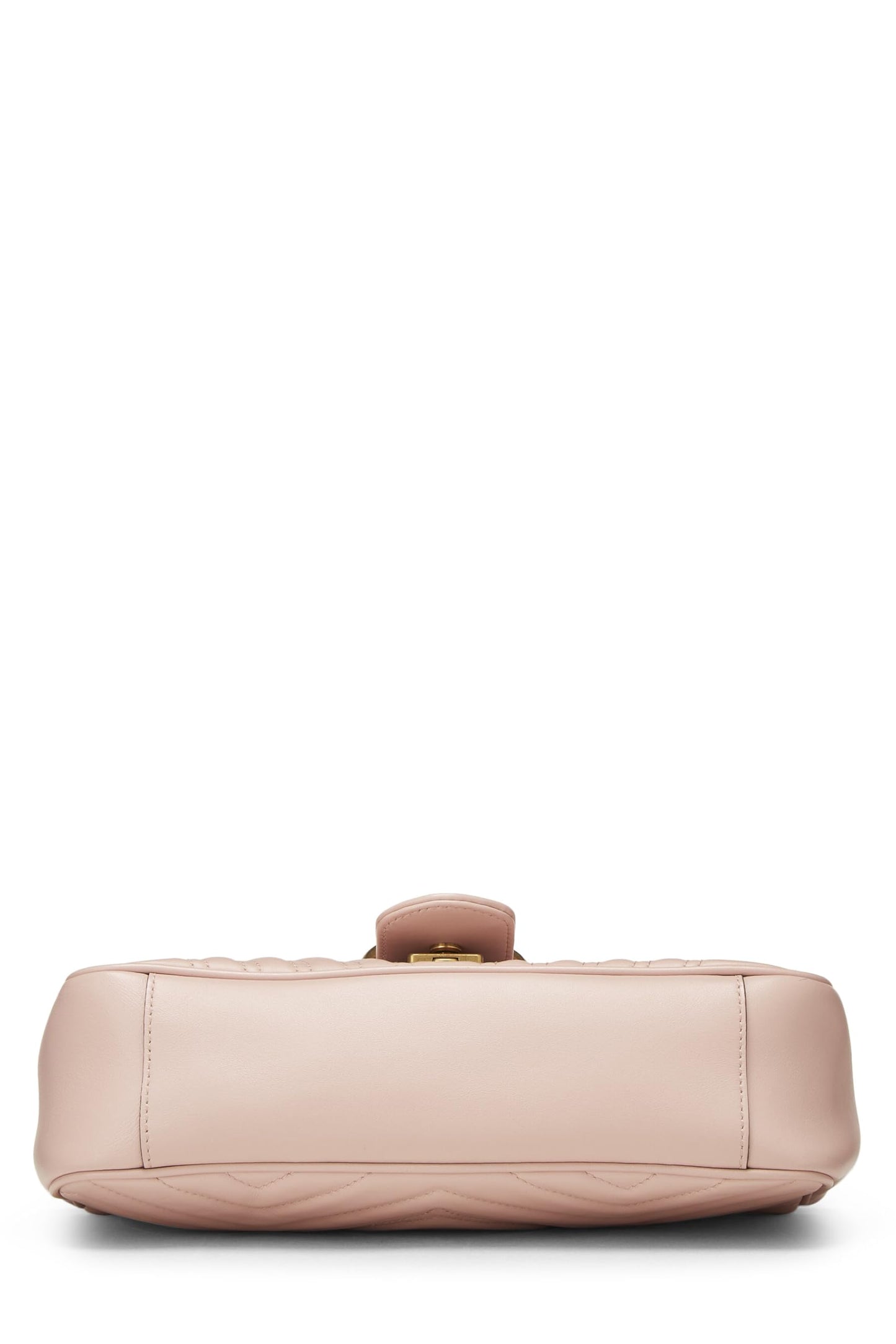 Gucci, Pink Leather GG Marmont Shoulder Bag Small, Pink