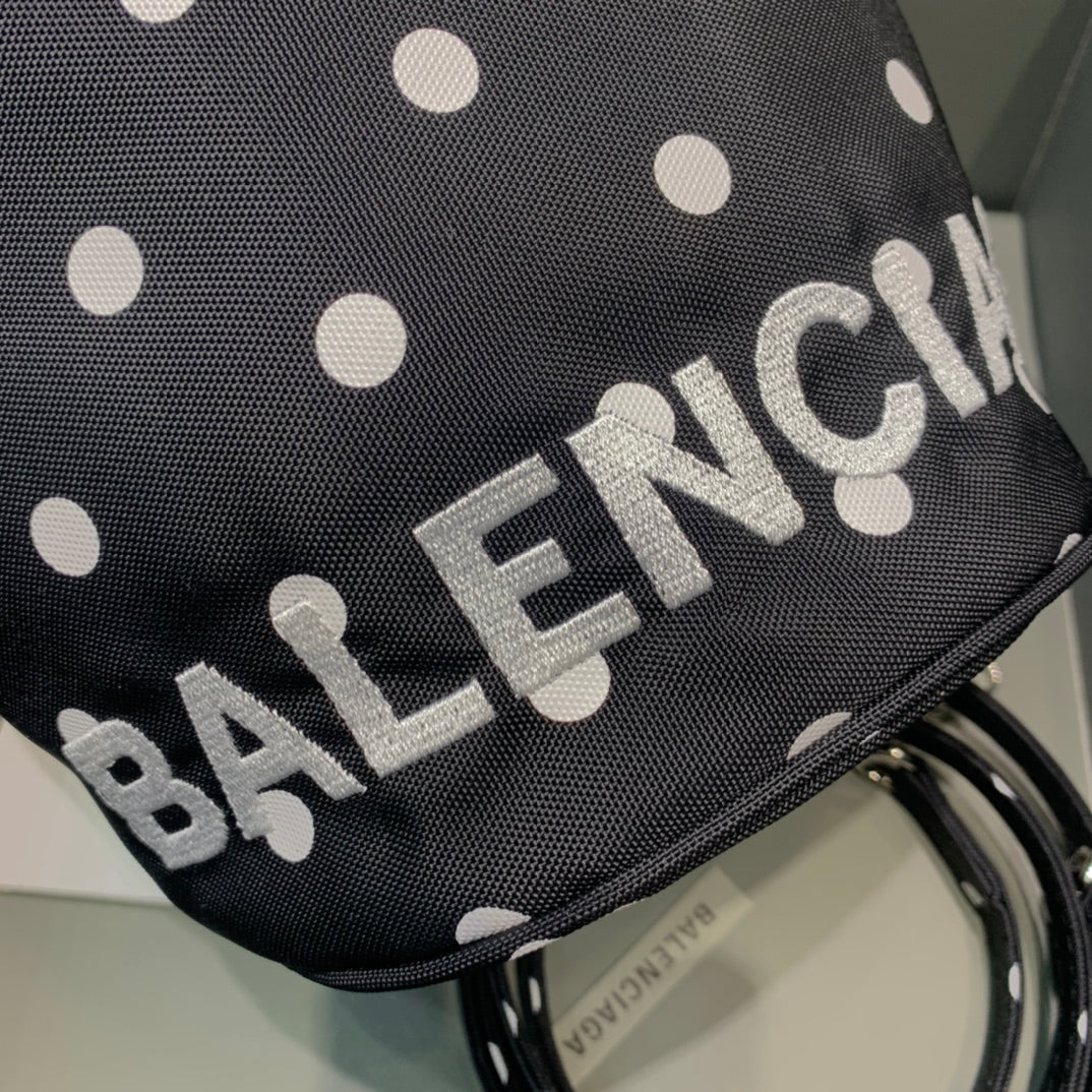 Balen Le Cagole MeTop Qualityum Bucket Bag In Black, For Women,  Bags 11.8in/30cm