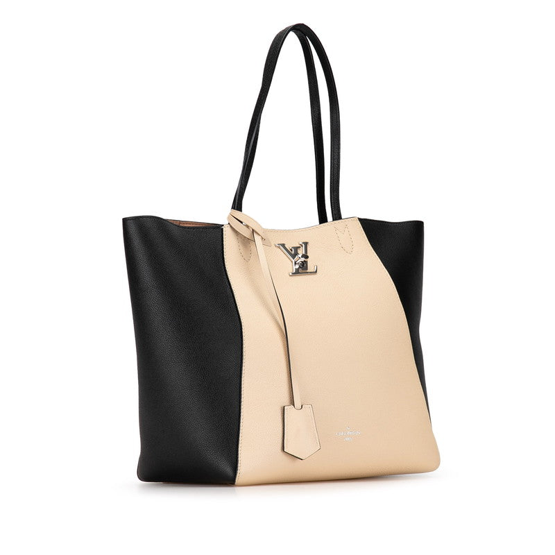 Louis Vuitton Locky Caba M42289 Vanilla Noir Black Grey  Leather  Louis Vuitton