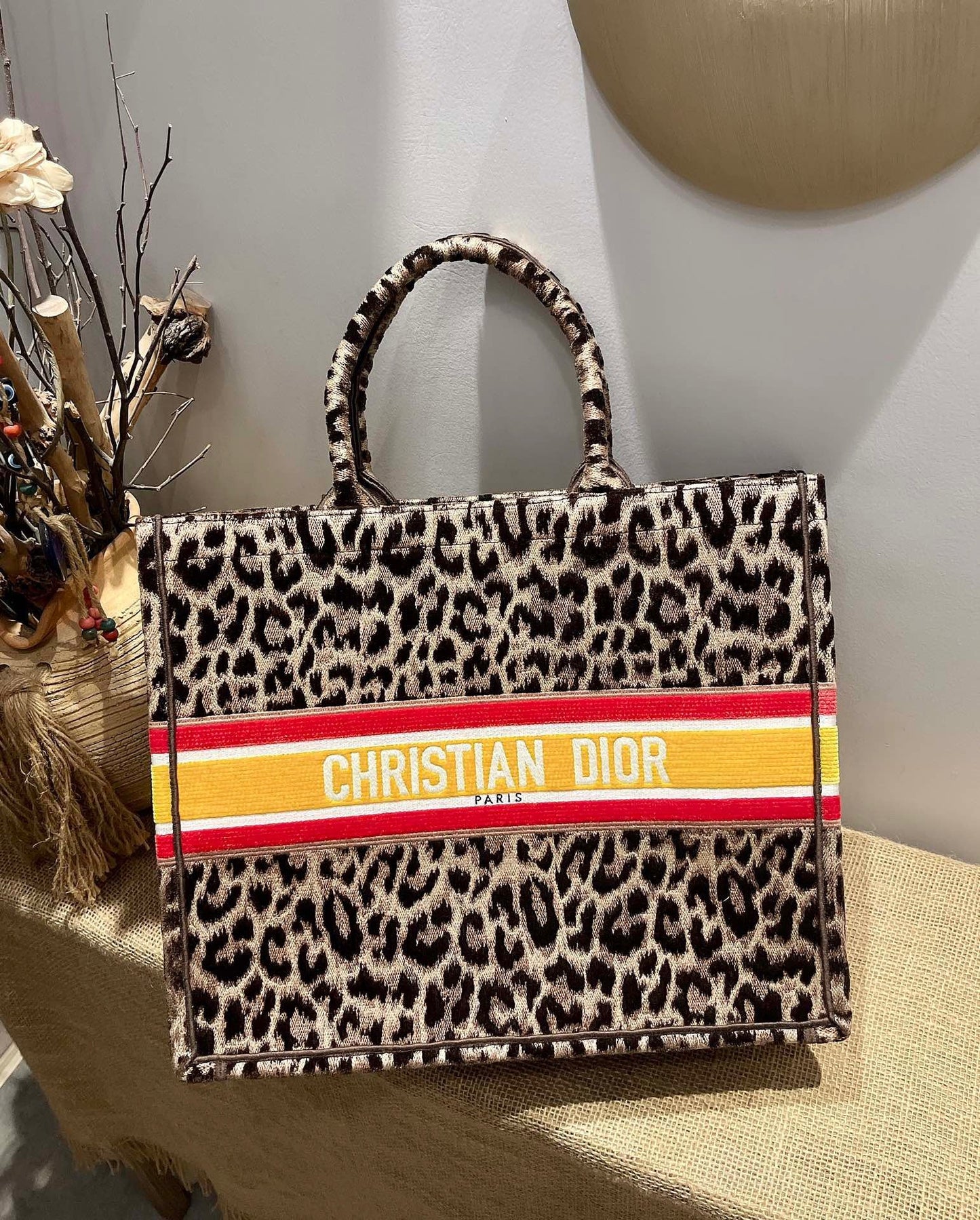 Top Quality Large Book Tote Begie Multicolor , For Women, Womens Handbags 16.5in/42cm CD