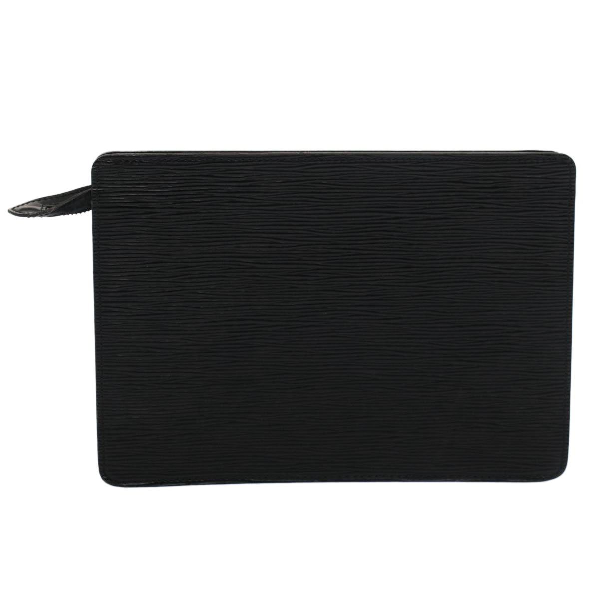 LOUIS VUITTON Epi Pochette Homme Clutch Bag Black M52522 LV Auth 52970