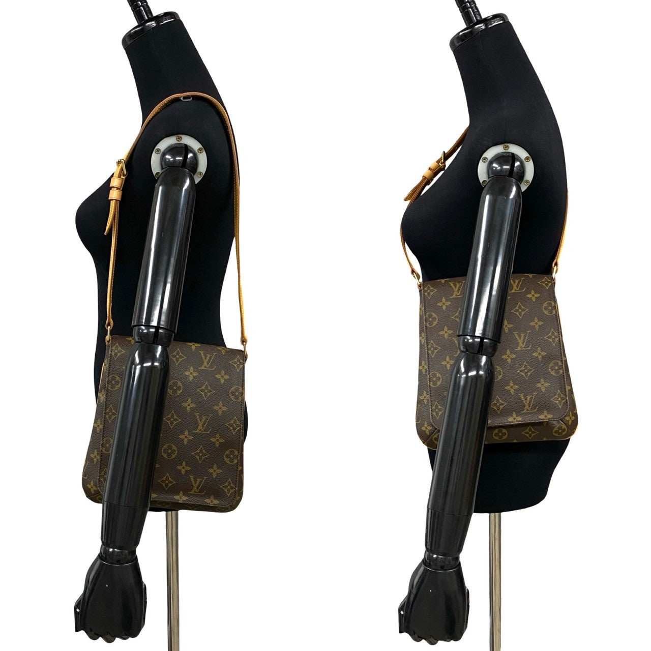 LOUIS VUITTON Shoulder Bag M51387 Leather, PVC Brown Monogram M tte Salsa mens(Unisex)