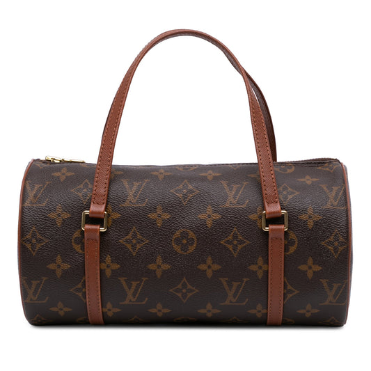 Brown Louis Vuitton Monogram Papillon 26 Handbag