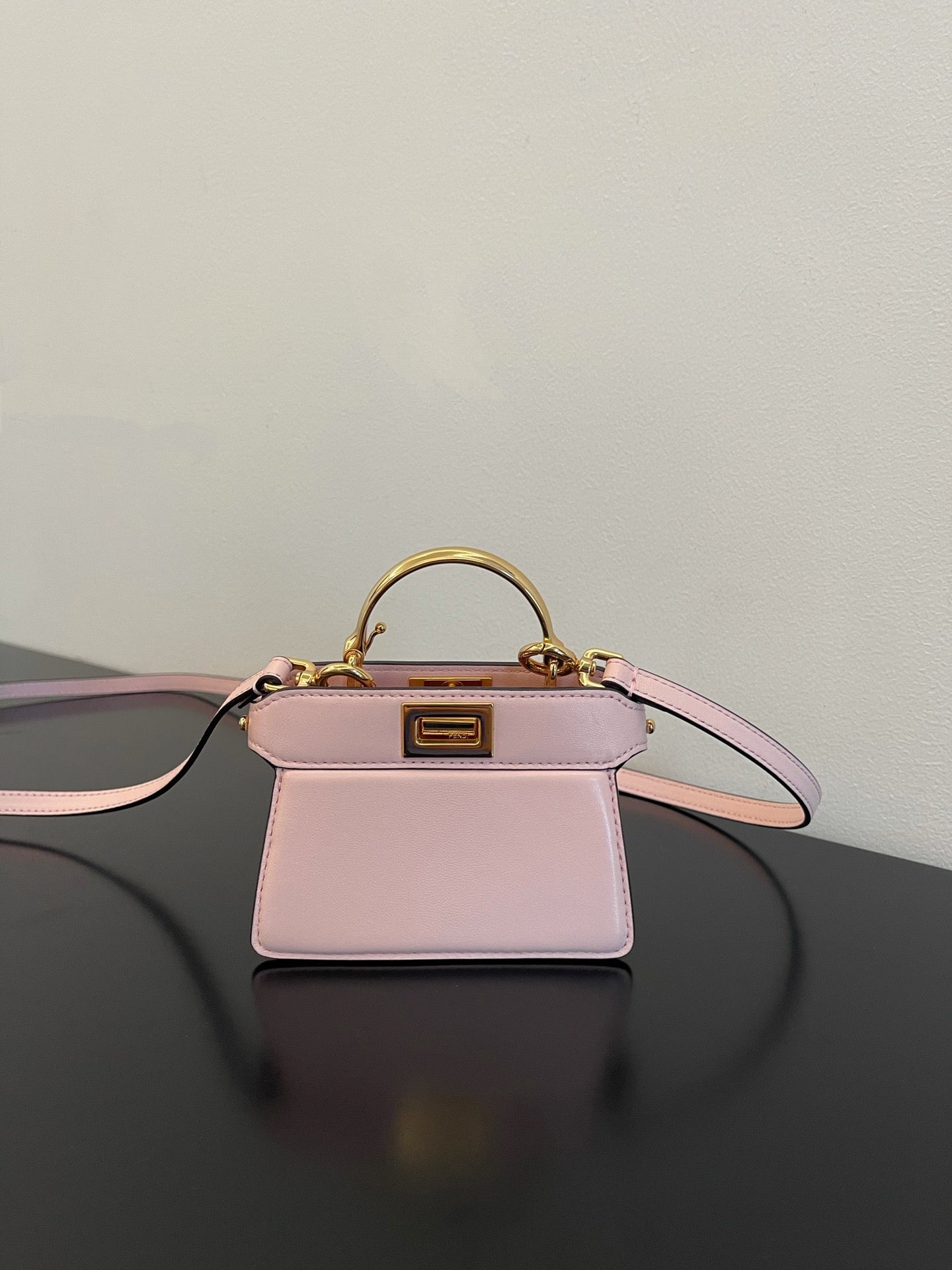 FI Top Quality ISeeU Petite Light Pink Micro Bag For Woman 11cm/4.5in