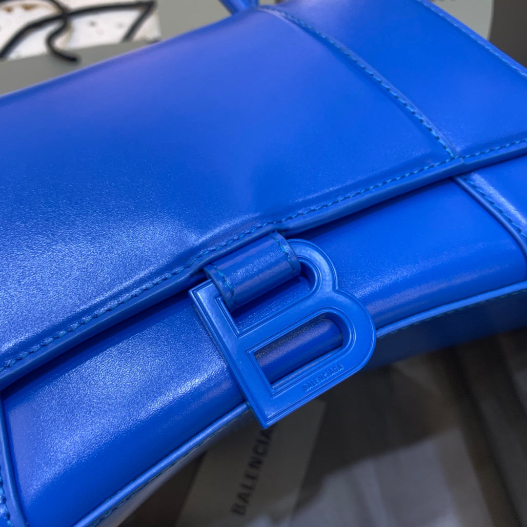 Top Quality Hourglass Small Handbag In Dark Blue, For Women,  Bags 9in/23cm