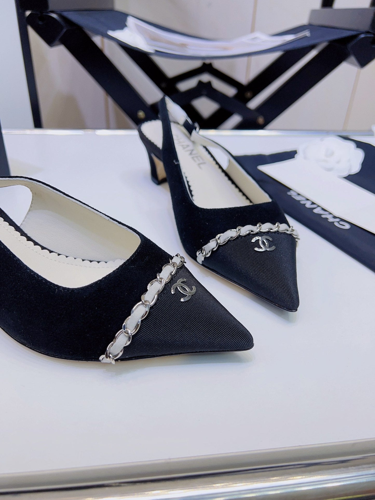 New 1:1 rep CHL High Heel Shoes 023