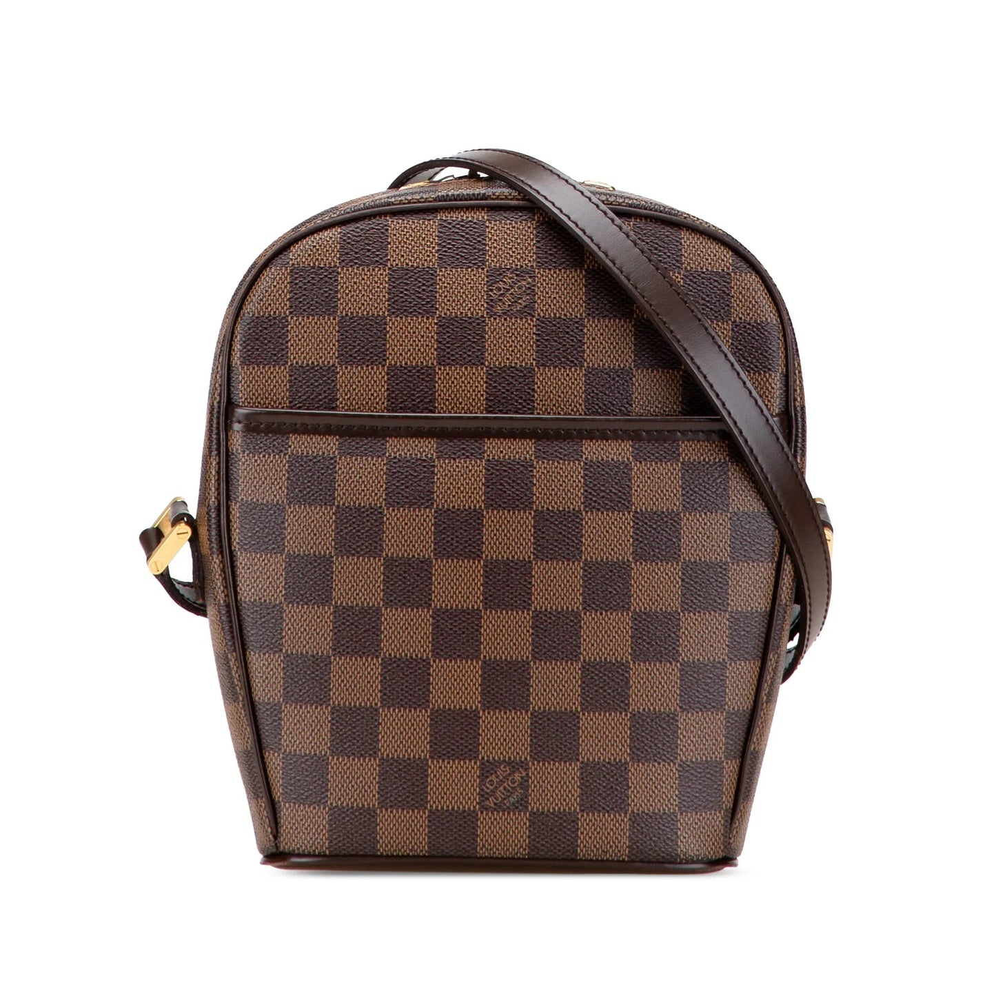 Brown Louis Vuitton Damier Ebene Ipanema PM Crossbody Bag