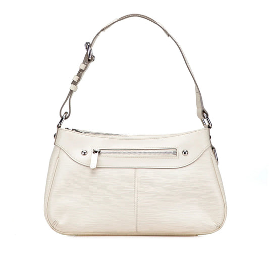 White Louis Vuitton Epi Turenne PM Shoulder Bag