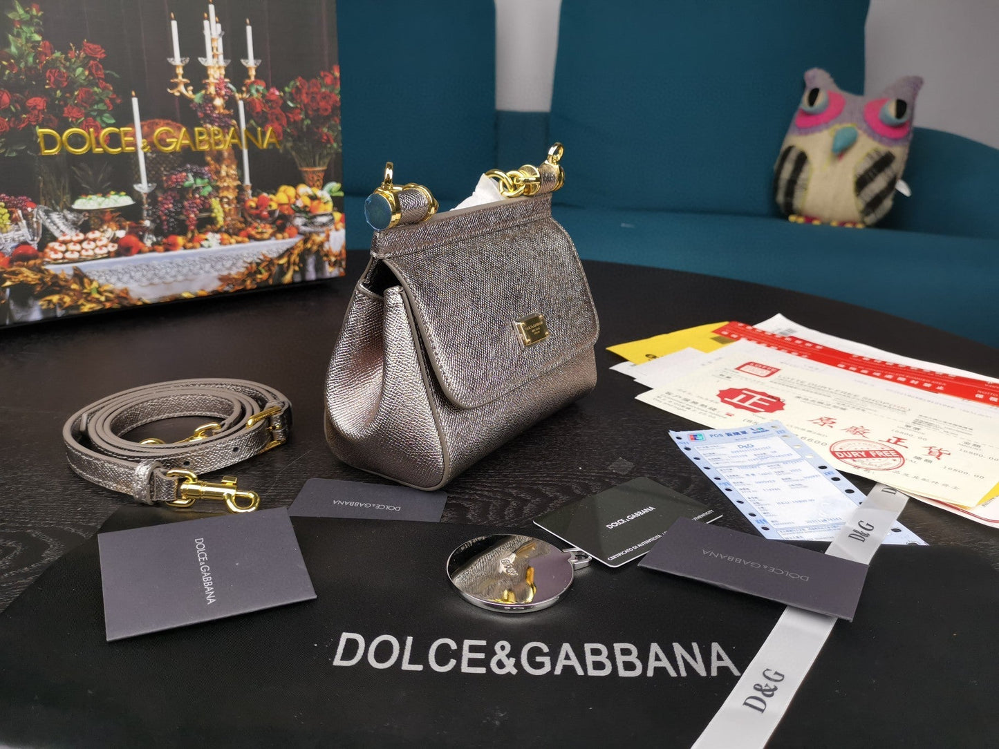 Top Quality Small Sicily Bag In Dauphine SiTop Qualityer For Women 7.5in/19cm Top Quality