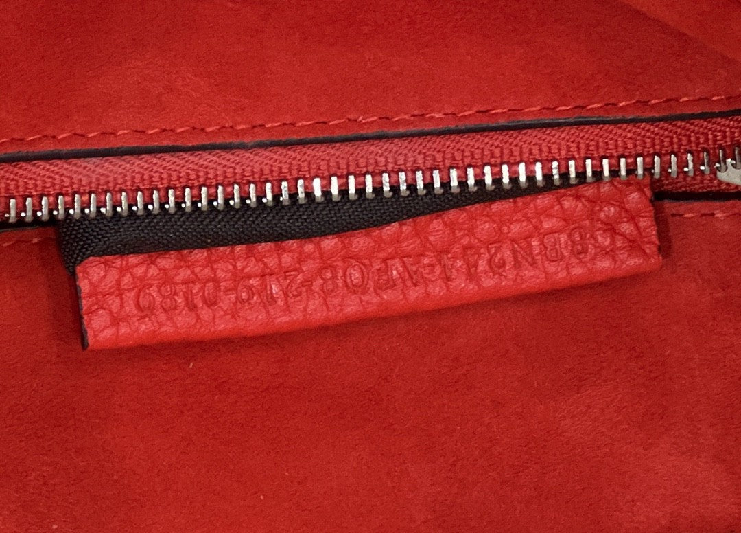 FI Top Quality Small Red Bag For Woman 23cm/9in