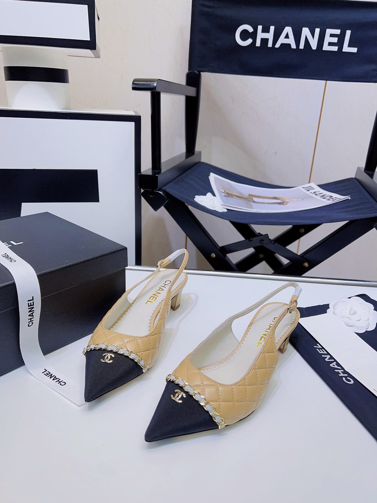 New 1:1 rep CHL High Heel Shoes 018