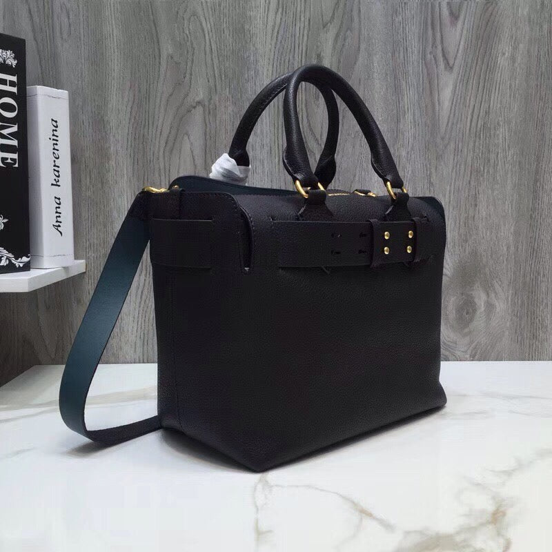 Top Quality Small Triple Stud Belt Bag Black For Women, Bags 14in/36cm