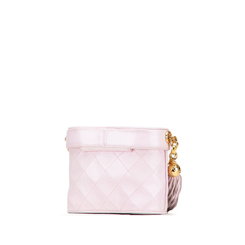 Chanel Coco Mark Matelassé Lambskin Shoulder Bag