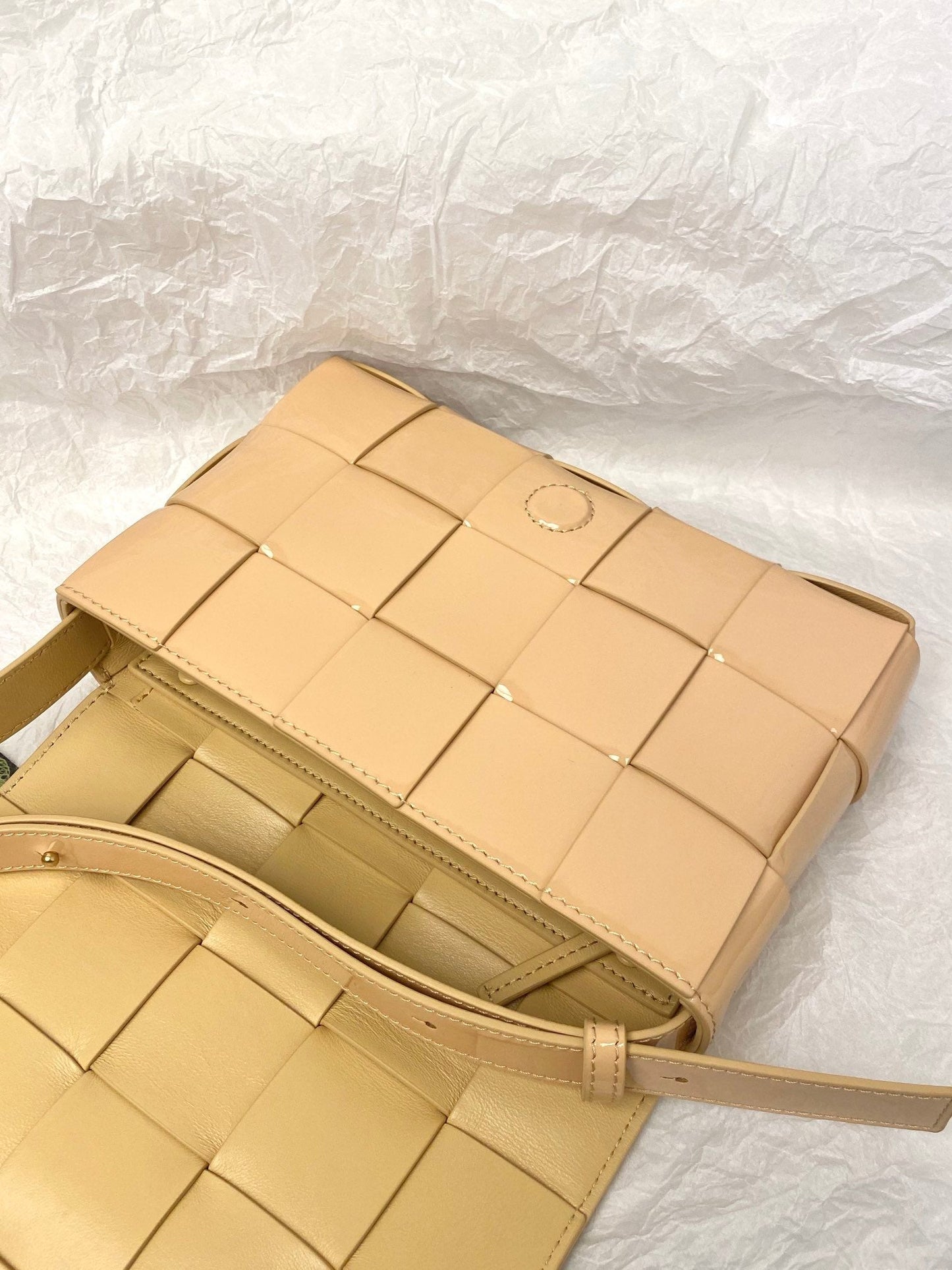 Top Quality Cassette Beige, For Women, Bags 9.1in/23cm 578004V1EP39776