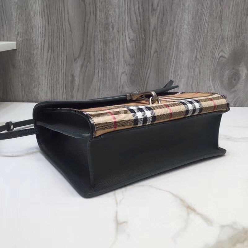 Top Quality Small  Check And Crossbody Bag Grey For Women, Women’s Bags 9in/24cm
