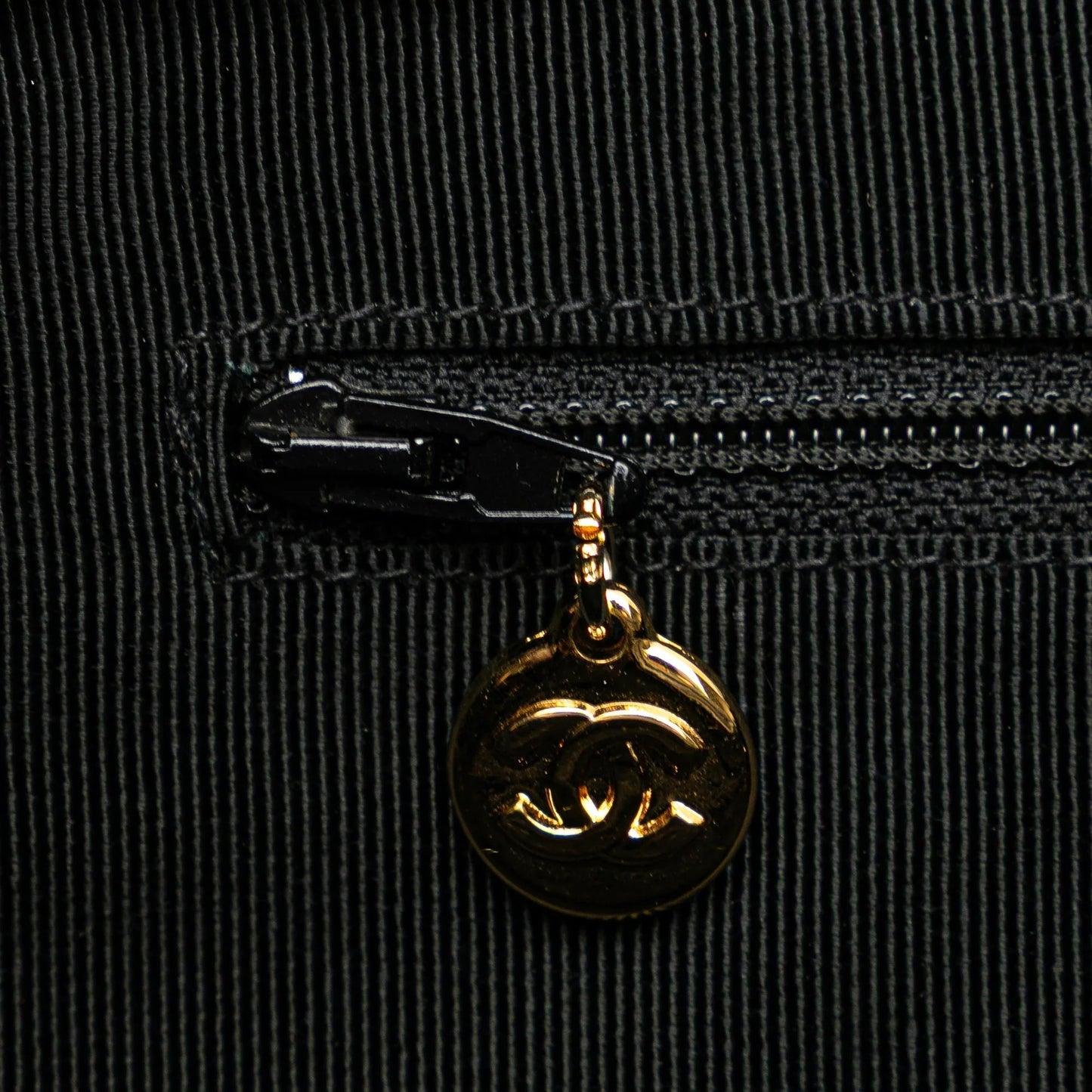 Black Chanel Triple CC Caviar Tote