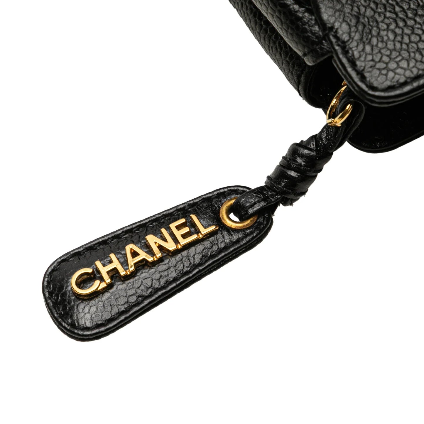 Black Chanel Triple CC Caviar Tote