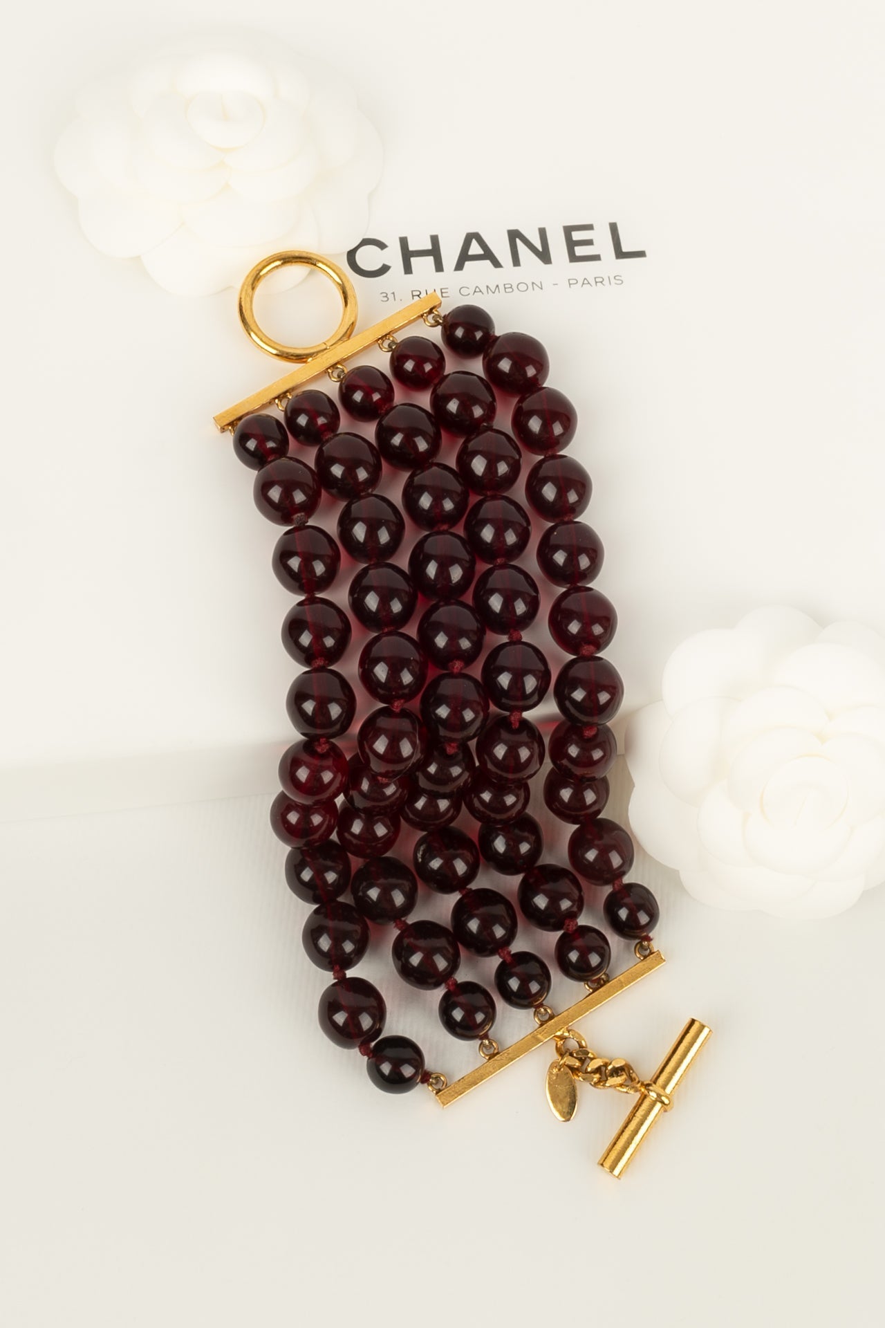 Bracelet de perles Chanel
