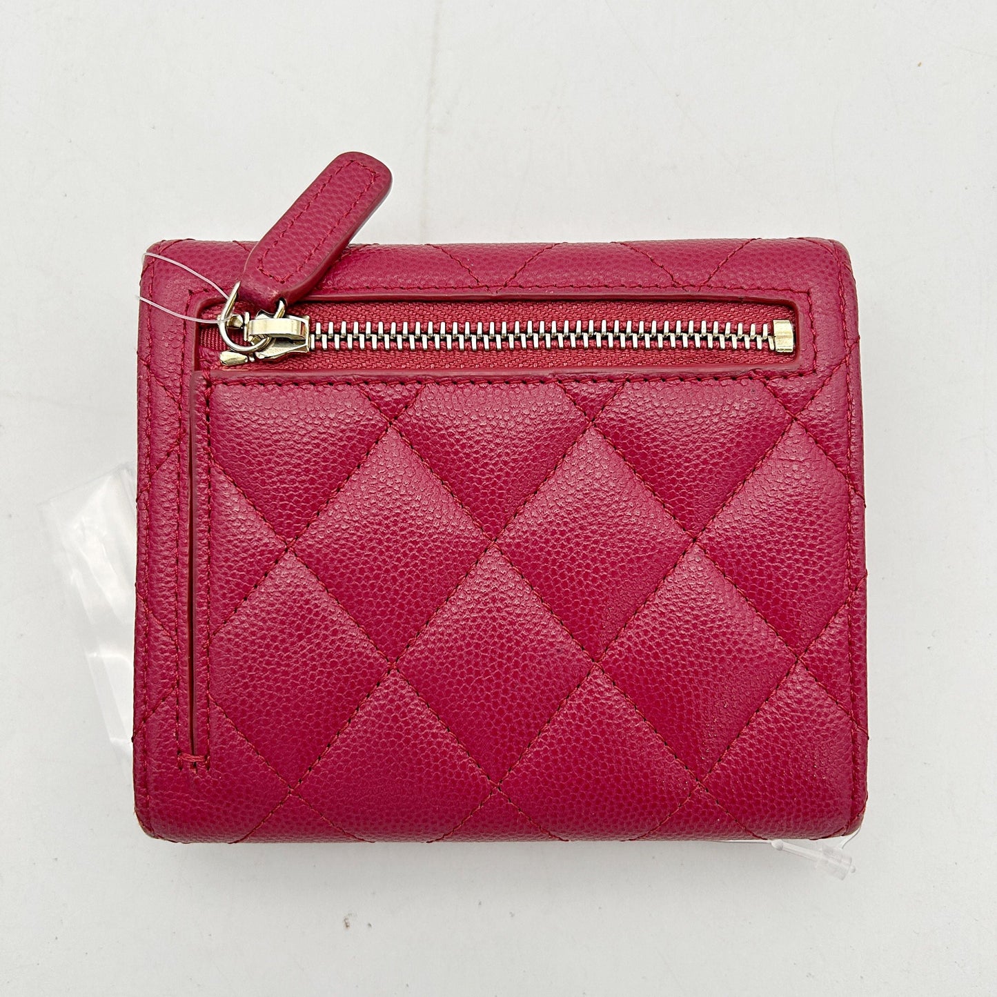 Chanel Small Flap Wallet in Pink Leather ch7868bs