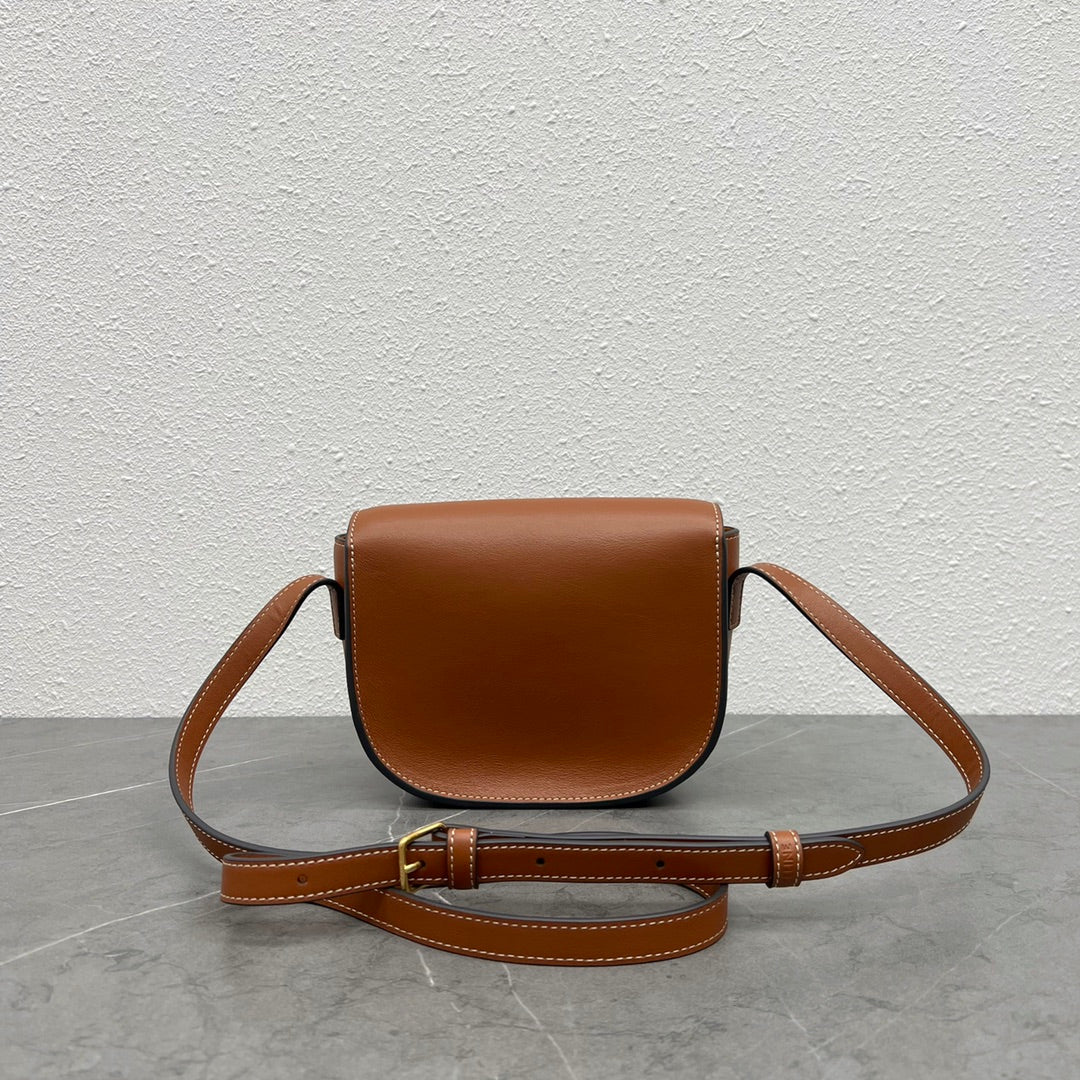 Top Quality Folco Cuir Triomphe Tan For Women 7in/19cm 198263DU3.04LU